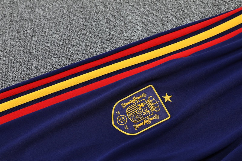 Spain Training Tracksuit Men/Kids 2026 2027 Blue-League Threads